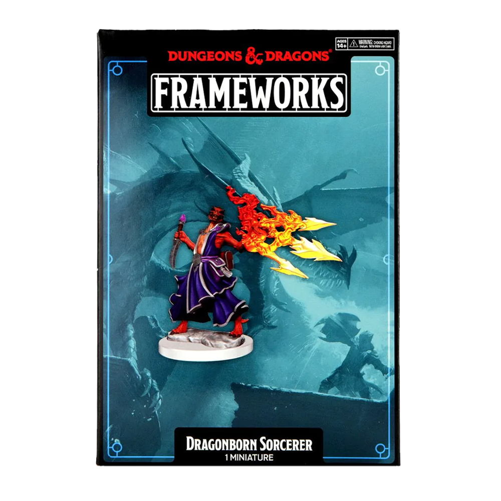 Wizkids - D&D - Frameworks - Male Dragonborn Sorcerer