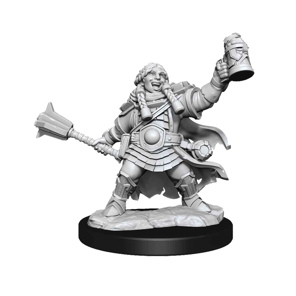 Wizkids - D&D - Frameworks - Female Dwarf Cleric