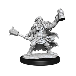 Wizkids - D&D - Frameworks - Female Dwarf Cleric