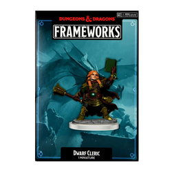 Wizkids - D&D - Frameworks - Female Dwarf Cleric