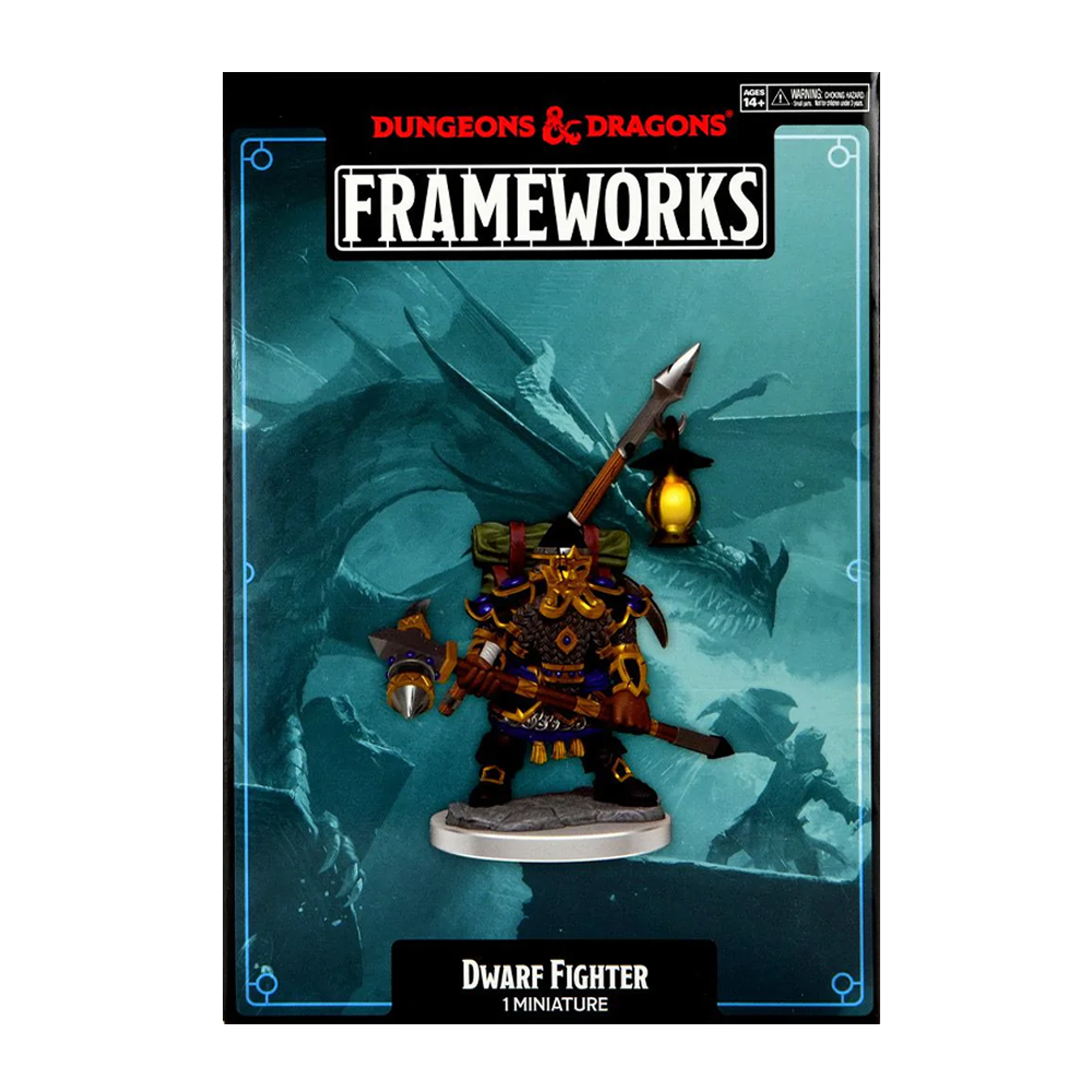 Wizkids - D&D - Frameworks - Male Dwarf Fighter
