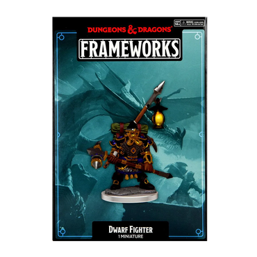 Wizkids - D&D - Frameworks - Male Dwarf Fighter