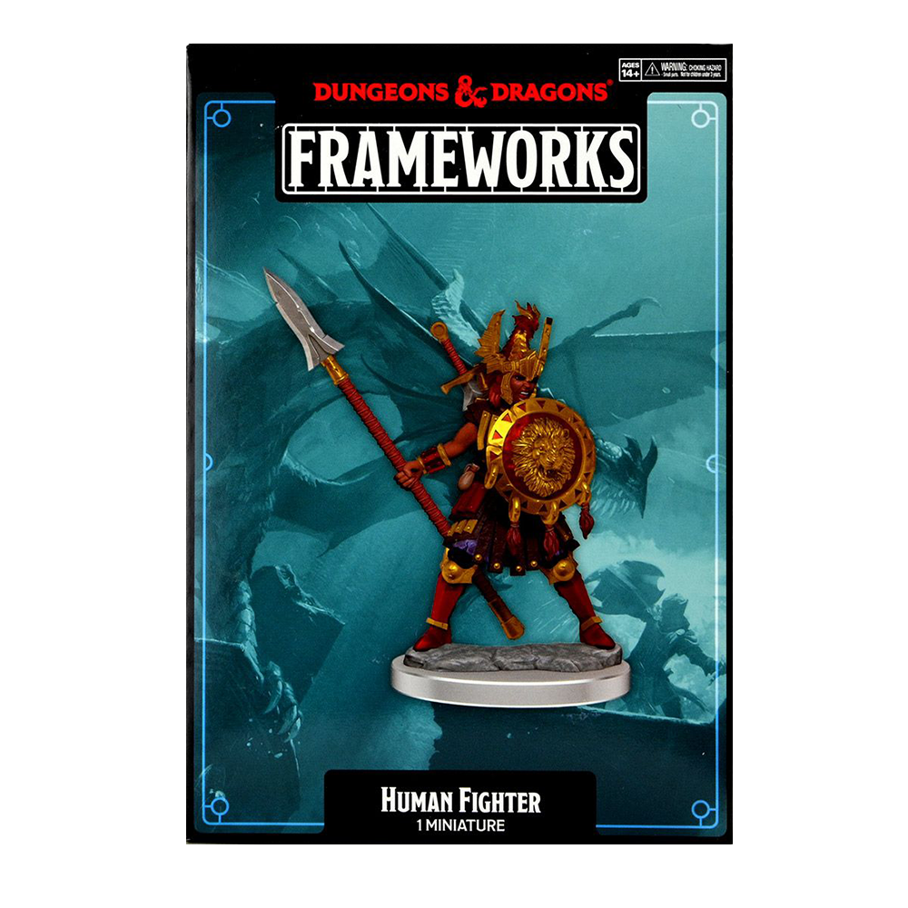 Wizkids - D&D - Frameworks - Female Human Fighter