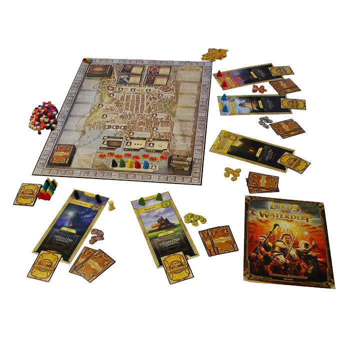 Bundle Pack for Lord of Waterdeep and Expansion Pack Scoundrels of Skullport