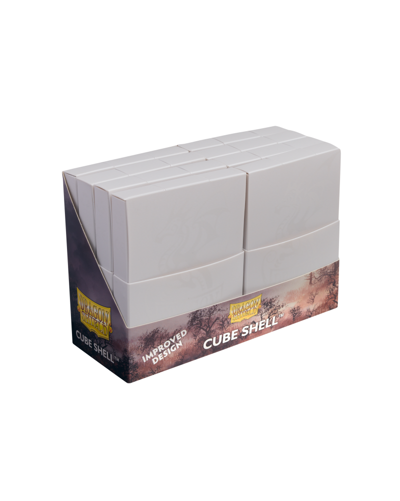 Dragon Shield - Cube Shell - Ashen White - Deck Box