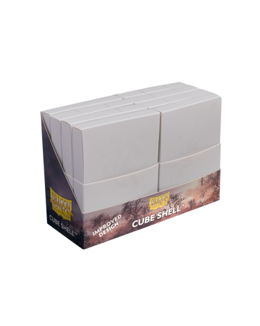 Dragon Shield - Cube Shell - Ashen White - Deck Box