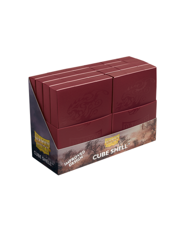 Dragon Shield - Cube Shell - Blood Red - Deck Box