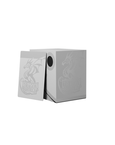 Dragon Shield - Double Shell - Ashen White/Black - Deck Box