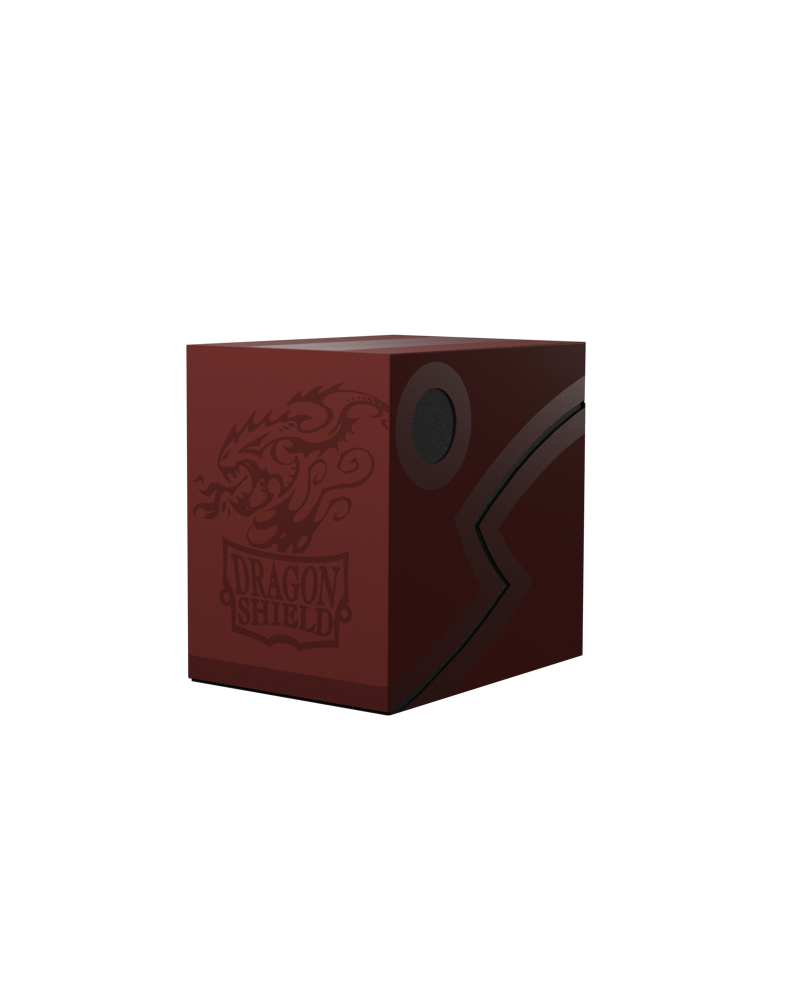 Dragon Shield - Double Shell - Blood Red/Black - Deck Box