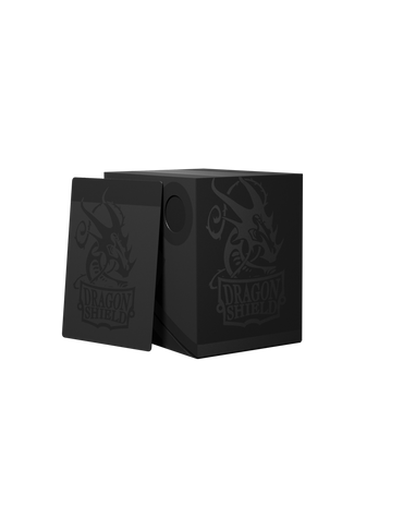 Dragon Shield - Double Shell - Shadow Black/Black - Deck Box