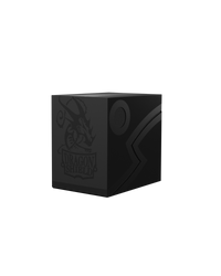 Dragon Shield - Double Shell - Shadow Black/Black - Deck Box