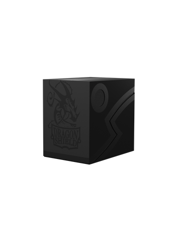 Dragon Shield - Double Shell - Shadow Black/Black - Deck Box