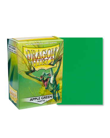 Dragon Shield - Apple Green - 100 Matte - Standard Size