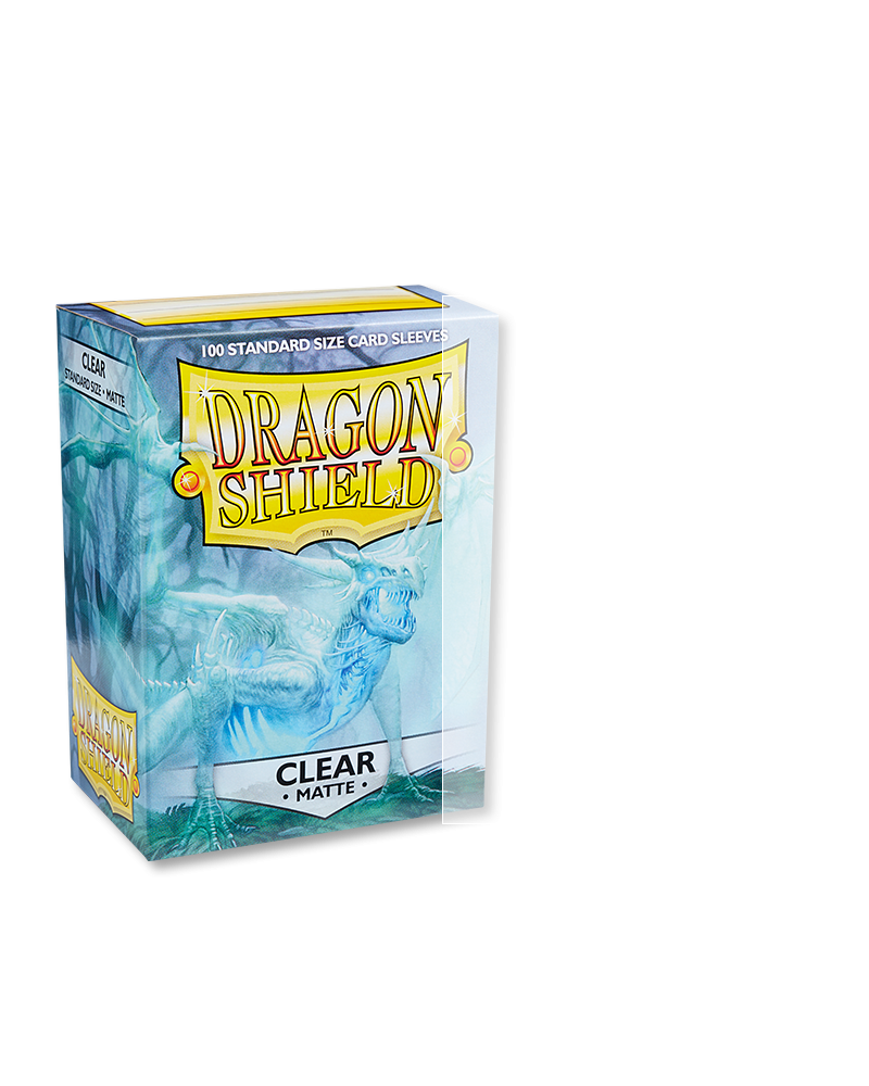 Dragon Shield - Clear - 100 Matte - Standard Size