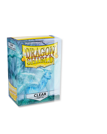 Dragon Shield - Clear - 100 Matte - Standard Size