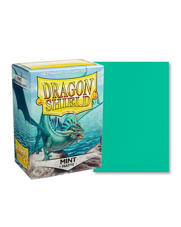 Dragon Shield - Mint - 100 Matte - Standard Size