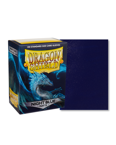 Dragon Shield - Night Blue - 100 Matte - Standard Size