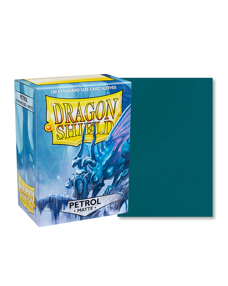 Dragon Shield - Petrol - 100 Matte - Standard Size