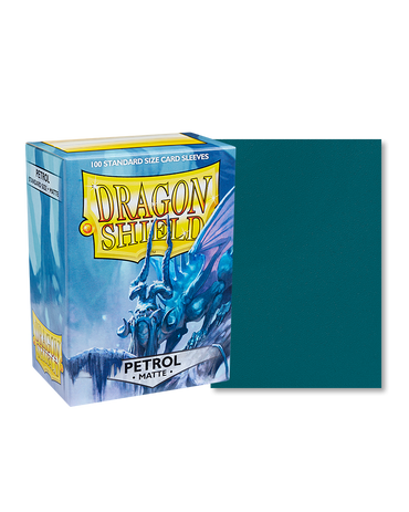 Dragon Shield - Petrol - 100 Matte - Standard Size