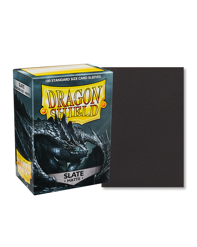 Dragon Shield - Slate - 100 Matte - Standard Size