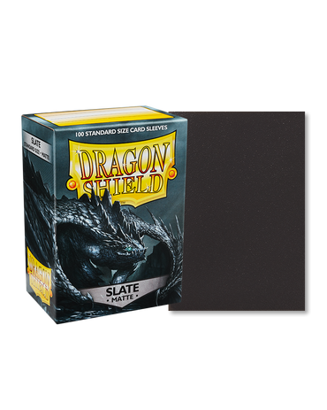 Dragon Shield - Slate - 100 Matte - Standard Size