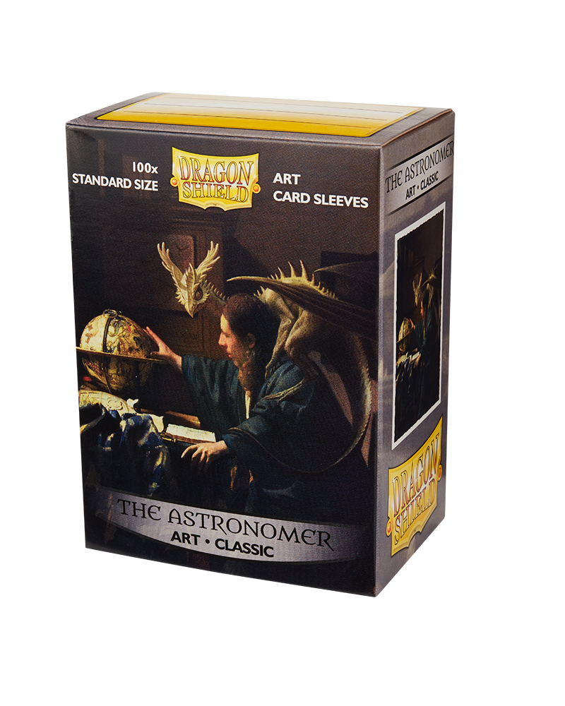 Dragon Shield - The Astronomer - 100 Classic Art - Standard Size