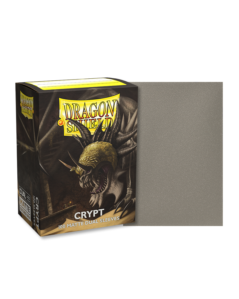 Dragon Shield - Crypt - 100 Matte Dual Sleeves - Standard Size