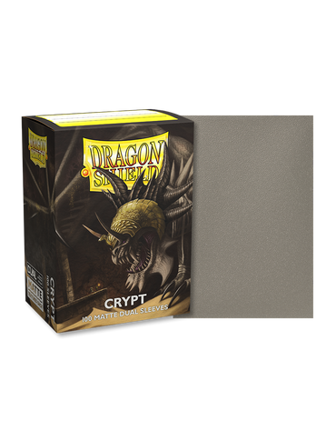 Dragon Shield - Crypt - 100 Matte Dual Sleeves - Standard Size