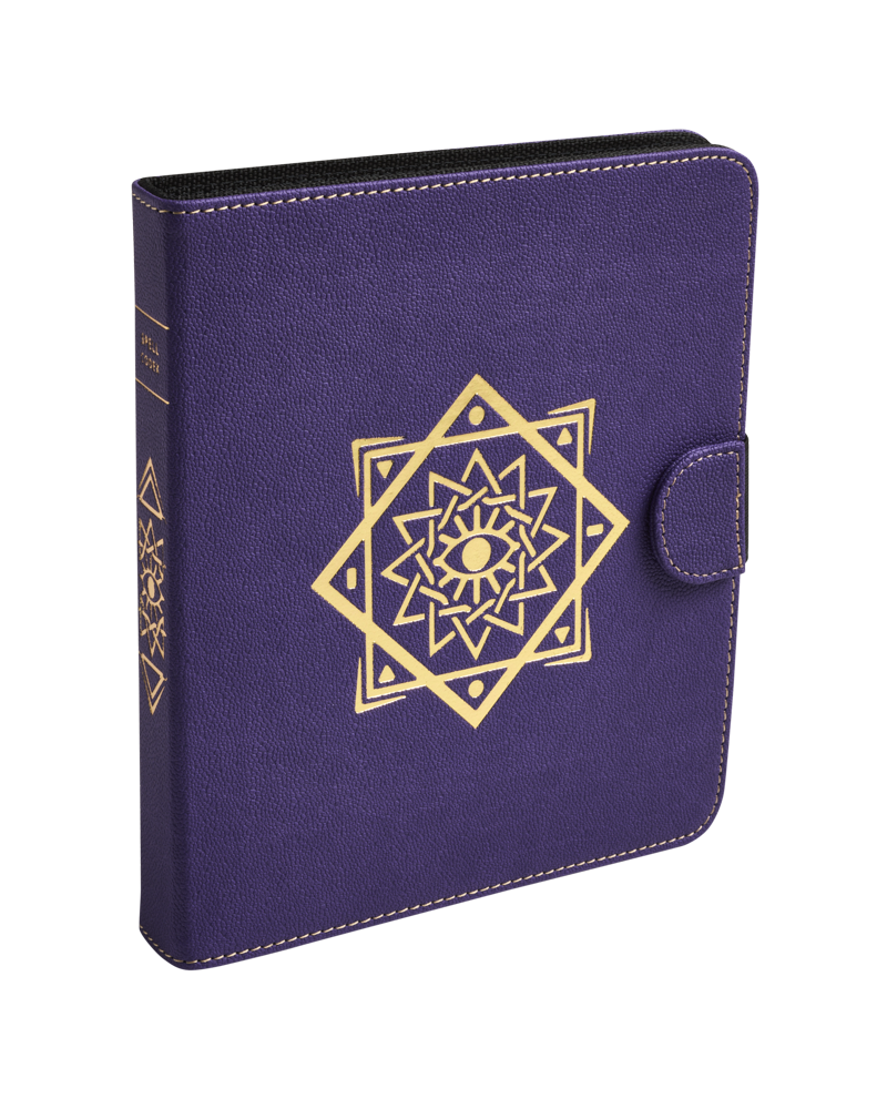 Dragon Shield - Spell Codex - Arcane Purple