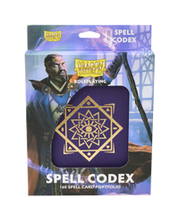 Dragon Shield - Spell Codex - Arcane Purple