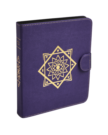 Dragon Shield - Spell Codex - Arcane Purple