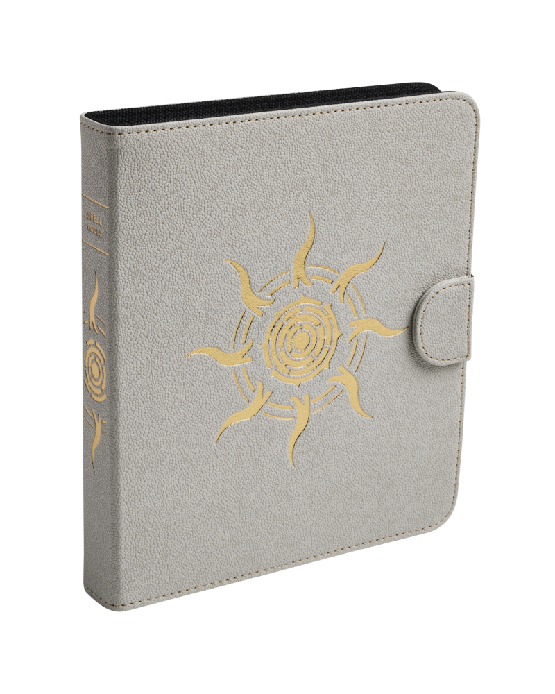 Dragon Shield - Spell Codex - Ashen White