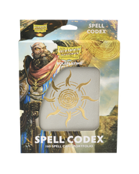 Dragon Shield - Spell Codex - Ashen White