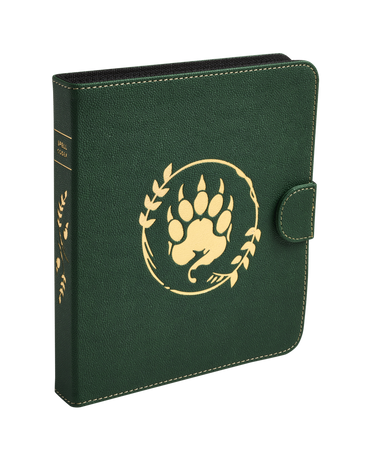 Dragon Shield - Spell Codex - Forest Green